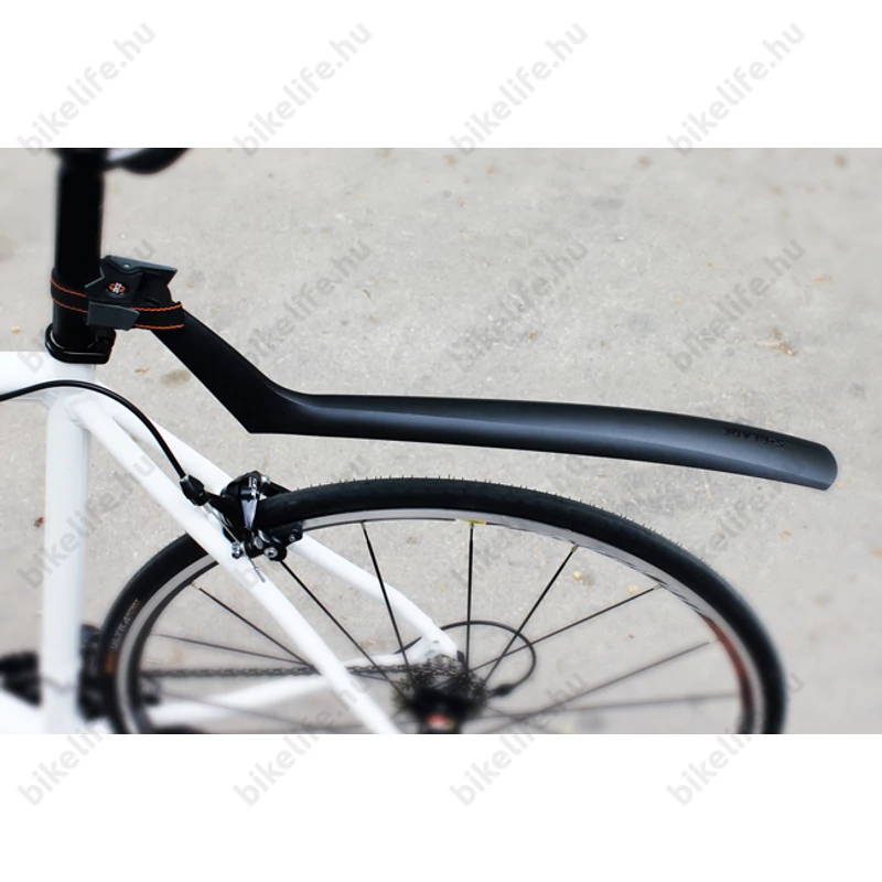 Nyeregcső sárvédő SKS S-Blade gyorsrögzítős, fekete, országútihoz és ciklokrosszhoz 38mm gumiszélességig