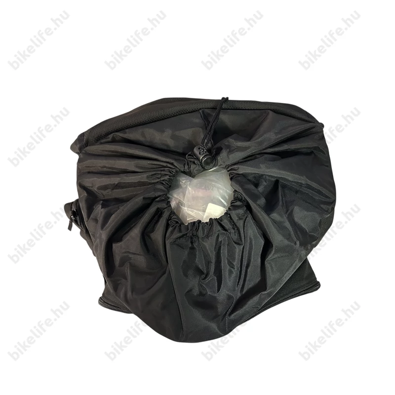 Kellys Adventure 40 táska csomagtartóra két oldalas, esővédővel, 20+20 L kapacitás, fekete