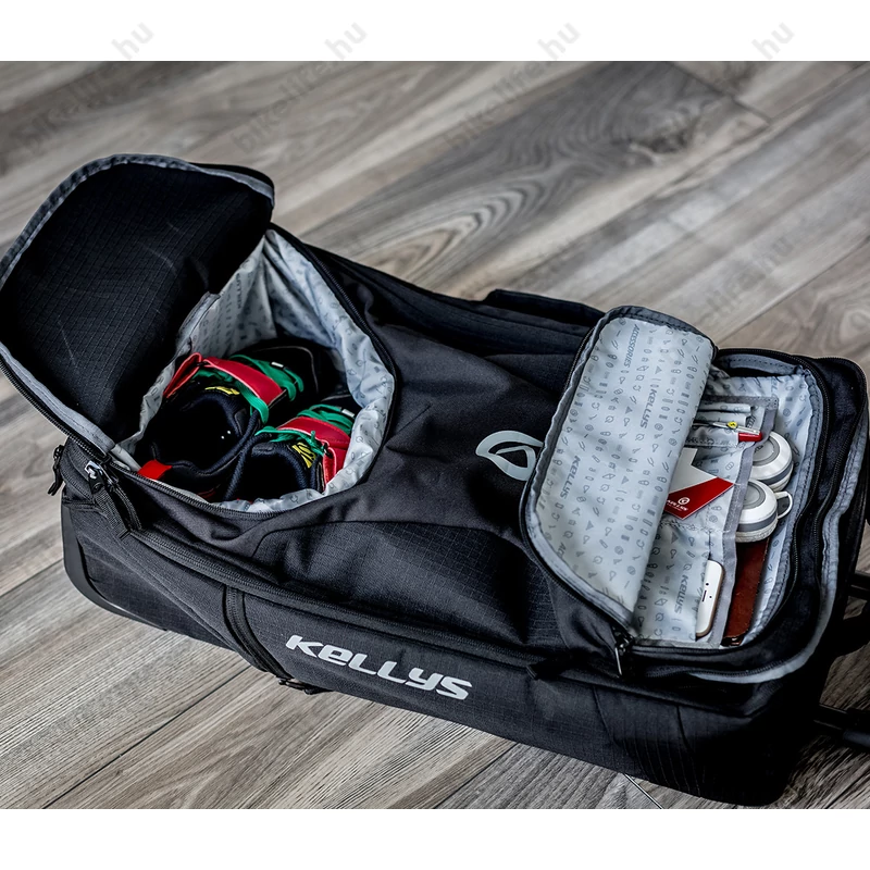 Kellys Transit kerékpáros utazótáska 40+20L (55x38x20cm) fekete