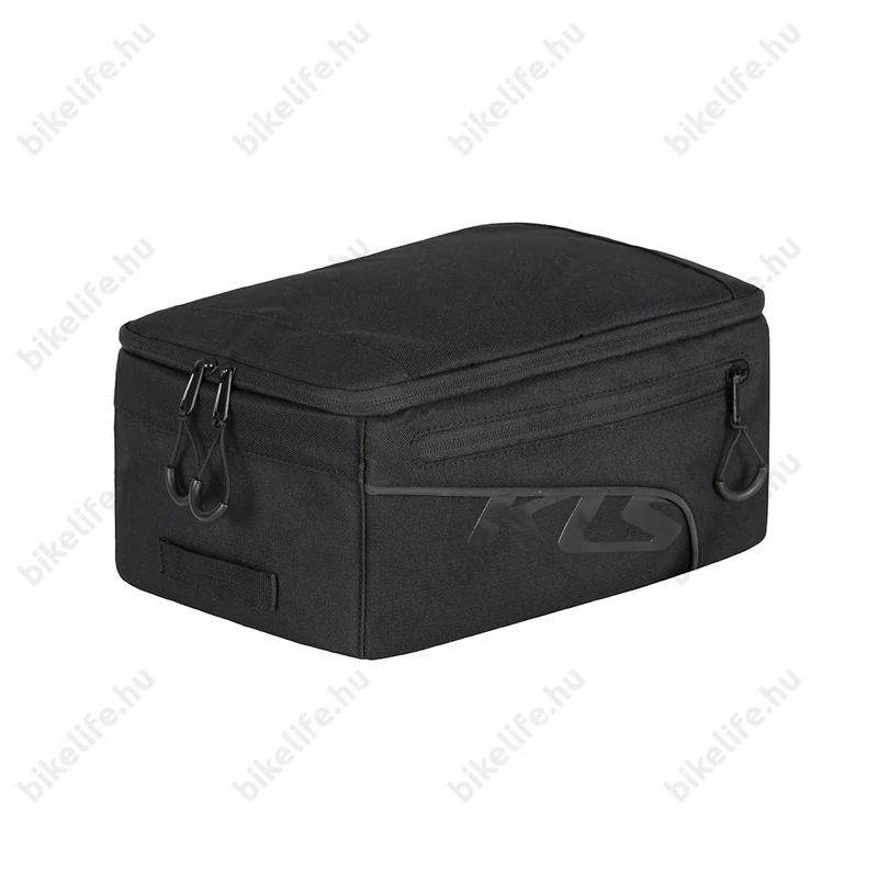 Kellys Space City ECO táska csomagtartóra szürke 10 L esővédő huzattal