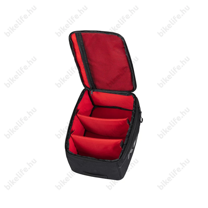 Kellys Space City ECO táska csomagtartóra szürke 10 L esővédő huzattal