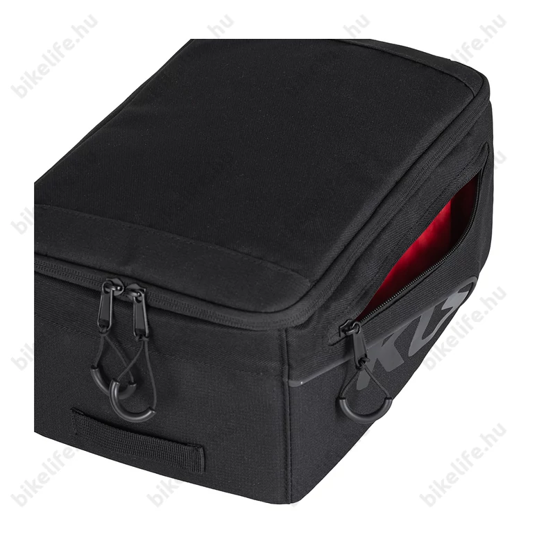 Kellys Space City ECO táska csomagtartóra szürke 10 L esővédő huzattal