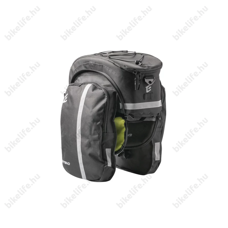 Extend Trunker csomagtartótáska bővíthető 10+10 liter, válltáskaként is, vízlepergető anyagból