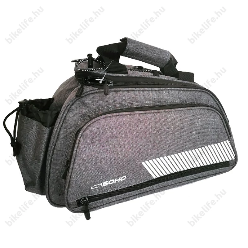 Ridepositive Soho 1+2 részes bővíthető túratáska csomagtartóra összesen 20 liter thermo béléssel esővédő huzattal
