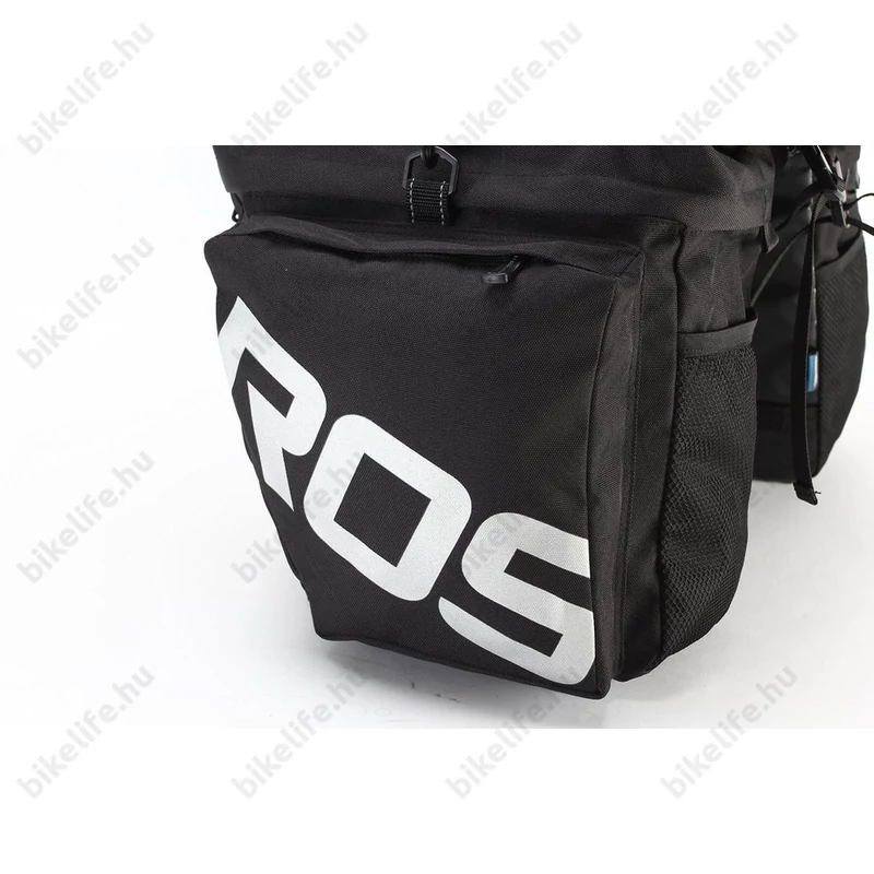 Roswheel B-Race túratáska csomagtartóra 3 részes, 35L kapacitás, fekete 