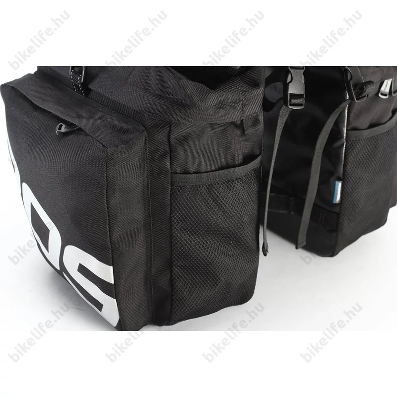 Roswheel B-Race túratáska csomagtartóra 3 részes, 35L kapacitás, fekete 