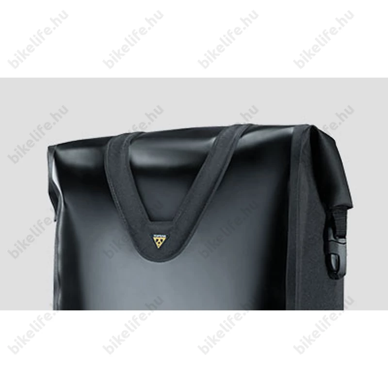 Topeak Pannier DryBag táska csomagtartóra 25L kapacitás, QuickClick felfogatással, egyoldalas, feket