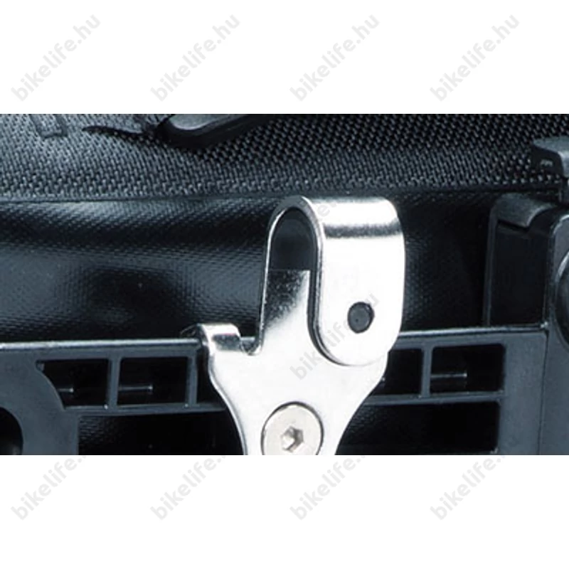 Topeak Pannier DryBag táska csomagtartóra 25L kapacitás, QuickClick felfogatással, egyoldalas, feket