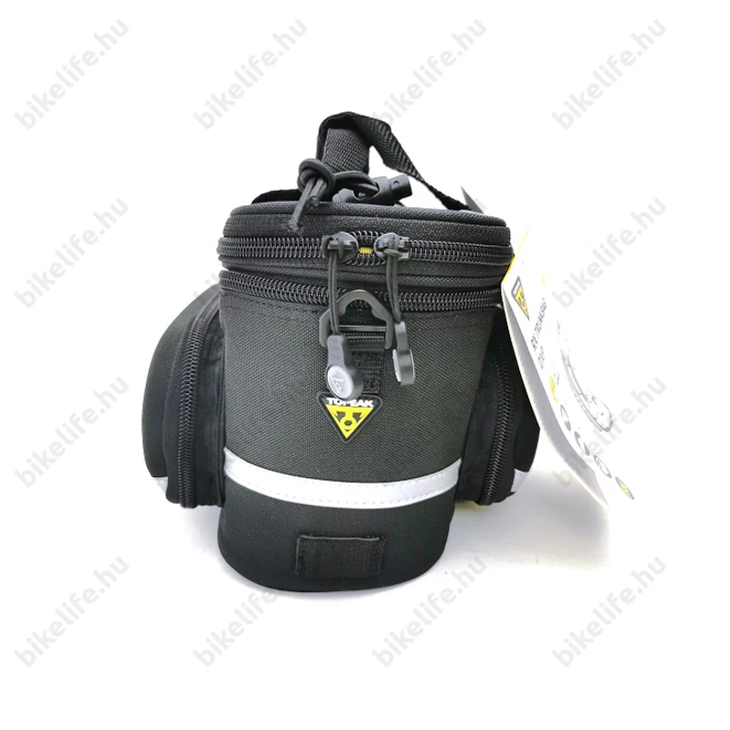 Topeak RX TrunkBag DXP táska csomagtartóra 7,3L kapacitás, lenyitható oldaltáska résszel, QuickTrack