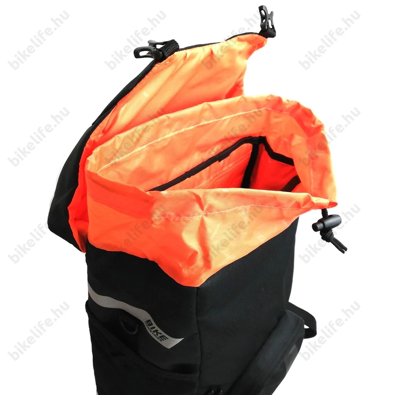 KTM Traveler Carrier Bag táska csomagtartóra 1 oldalas 16 literes, fekete