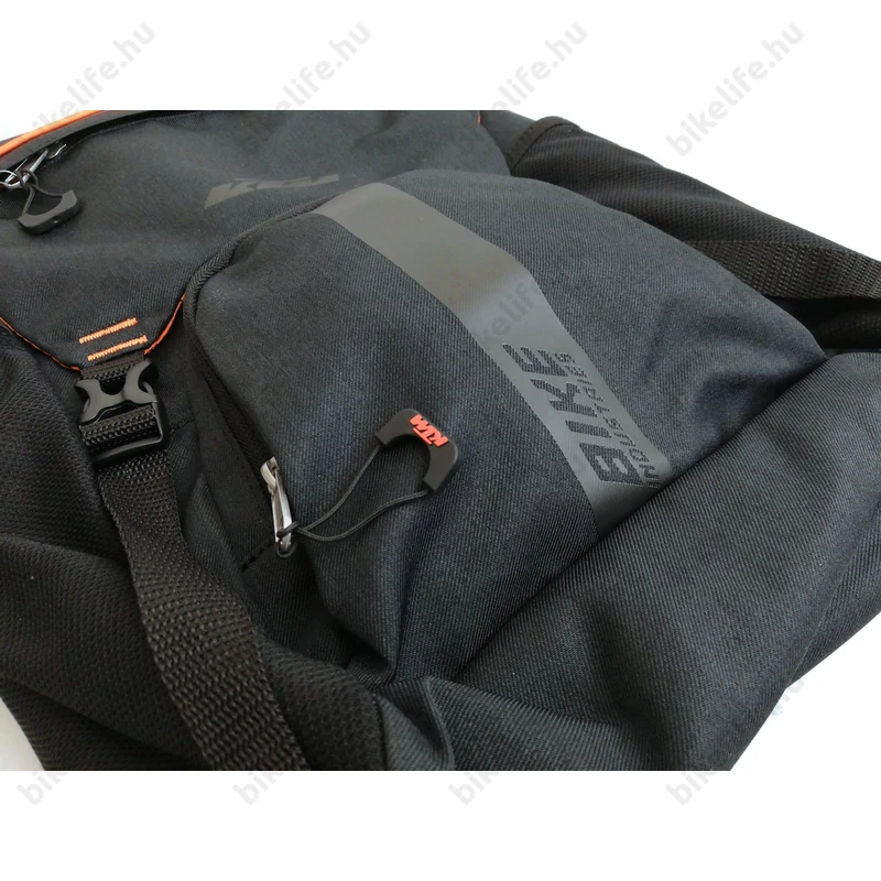 KTM Traveler Carrier Bag táska csomagtartóra 1 oldalas 16 literes, fekete