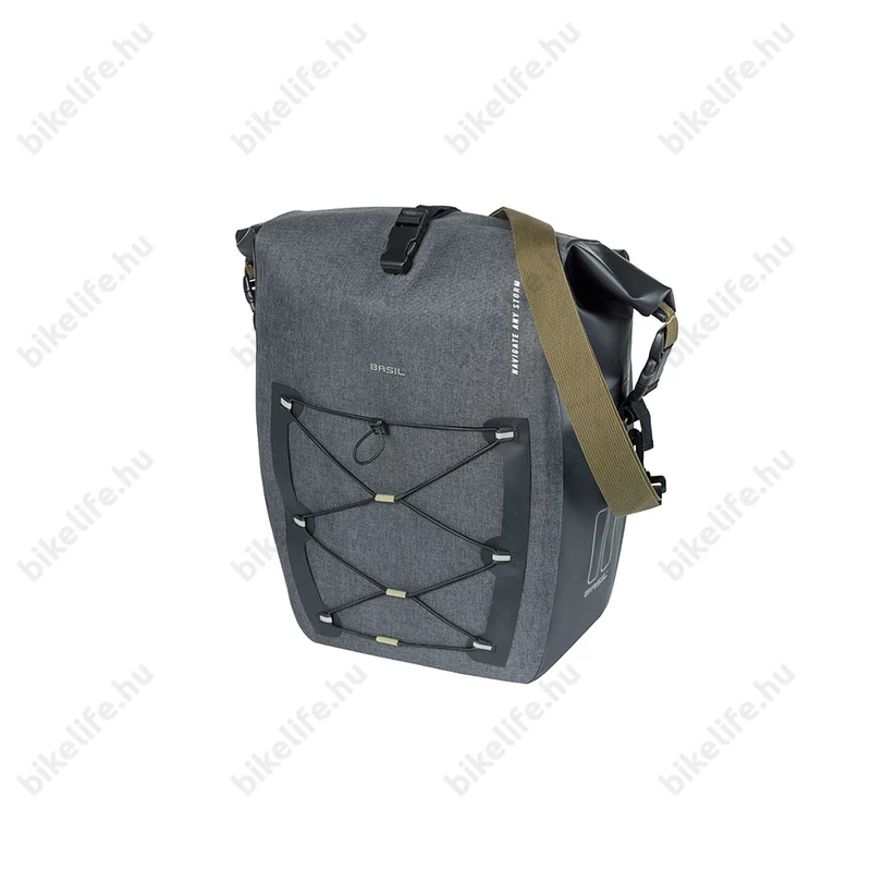 Basil Navigator Storm táska csomagtartóra 25-31 l HOOK ON rendszer fekete