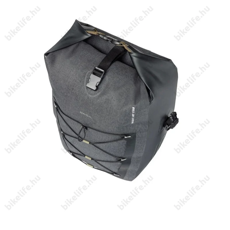 Basil Navigator Storm táska csomagtartóra 25-31 l HOOK ON rendszer fekete