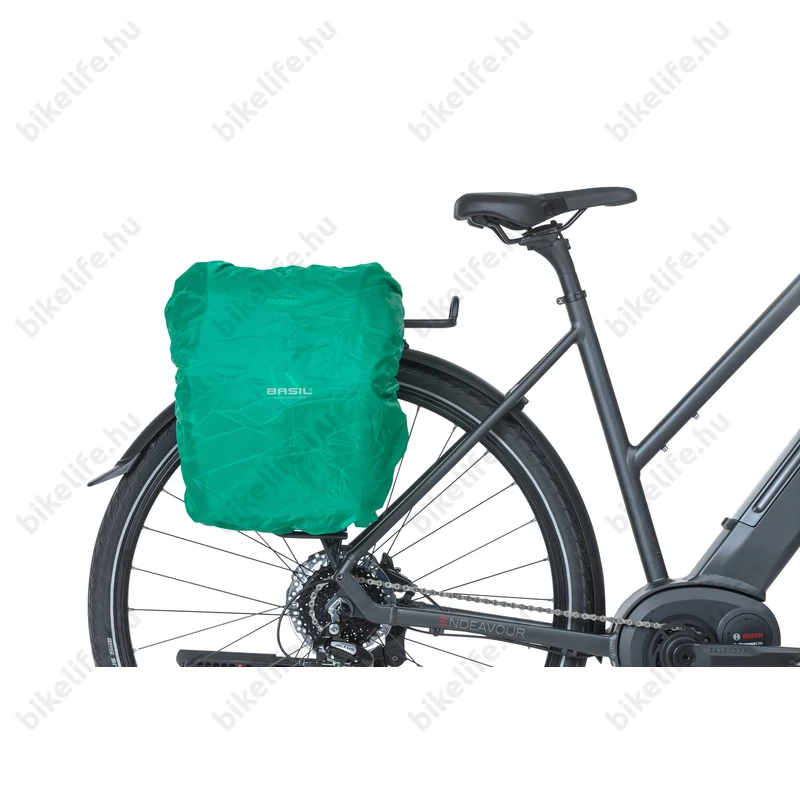 Basil Discovery 365D Single táska csomagtartóra 1 részes sötétszürke gyorszáras M-es