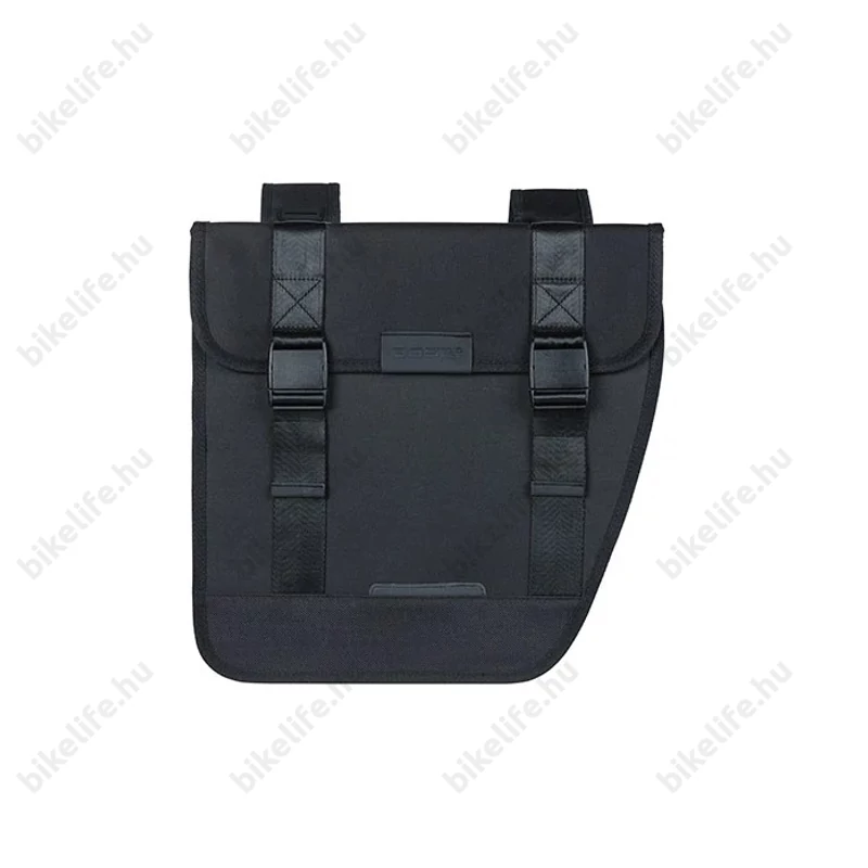 Basil Tour táska csomagtartóra 26L kapacitás, 2 részes, pántos, fekete