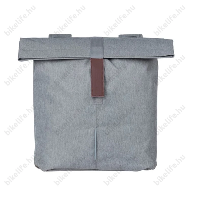 Basil City-Double Bag táska csomagtartóra 2 részes  32L kapacitás, fényvisszaverős, szürke