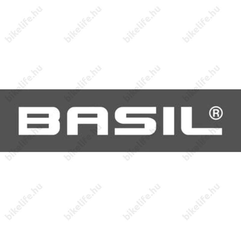 Basil Tour XL táska csomagtartóra 35L kapacitás, 2 részes, pántos, fekete
