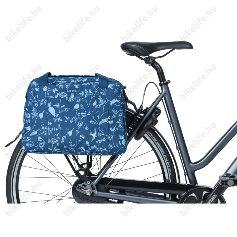 Basil Wanderlust Carry All táska csomagtartóra 18L kapacitás, indigó kék