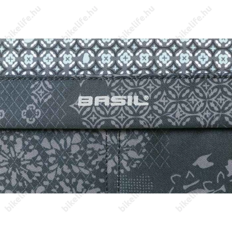 Basil Boheme Carry All táska csomagtartóra vagy kormányra 18L kapacitás, charcoal fekete