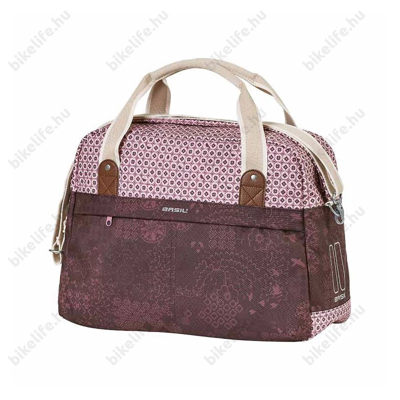 Basil Boheme Carry All táska csomagtartóra vagy kormányra 18L kapacitás, poppy piros