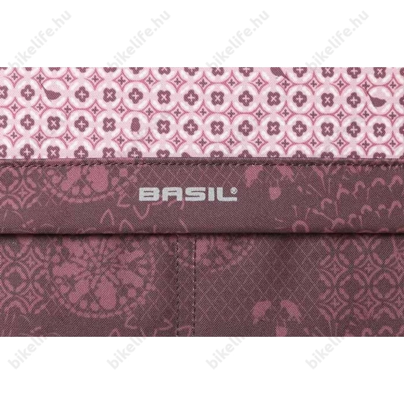 Basil Boheme Carry All táska csomagtartóra vagy kormányra 18L kapacitás, poppy piros