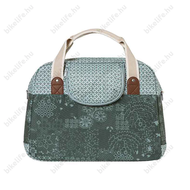 Basil Boheme Carry All táska csomagtartóra vagy kormányra 18L kapacitás, forest zöld