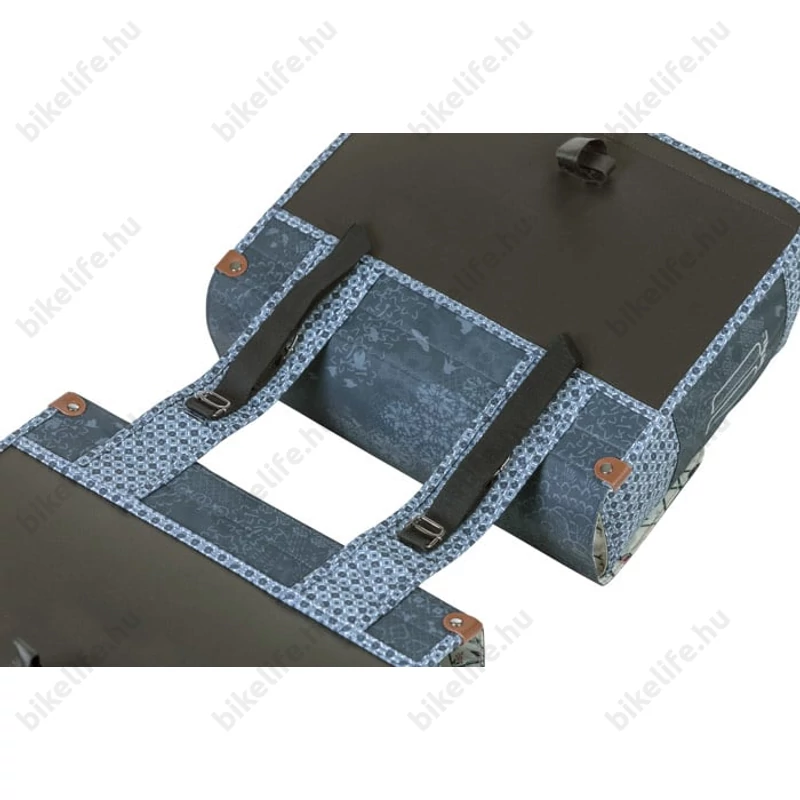 Basil Boheme Double 2 részes táska csomagtartóra 35L kapacitás, indigó színű