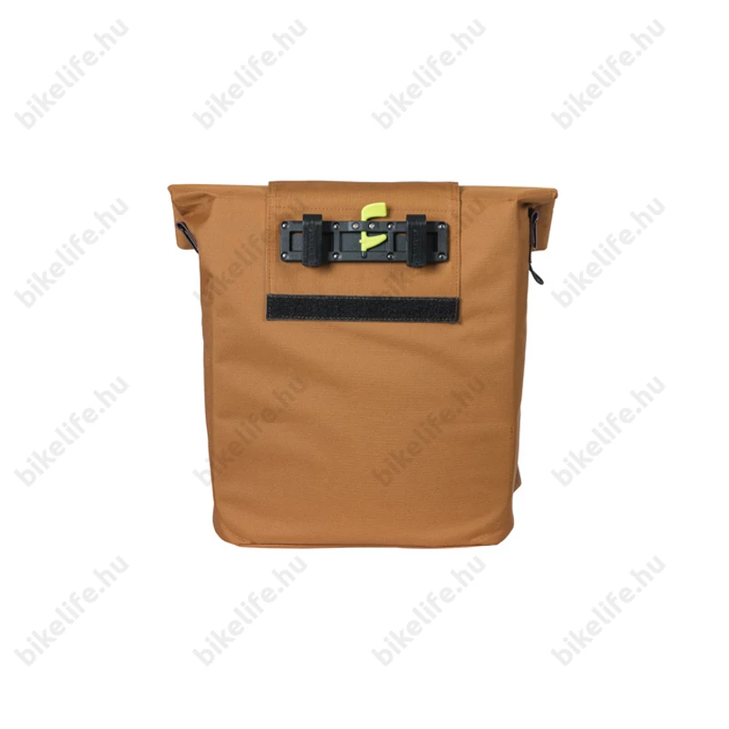 Basil City Shopper csomagtartóra szerelhető táska 1 részes 16l, akasztható-biztosítható, barna