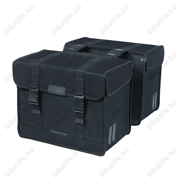 Basil Kavan Eco Classic táska csomagtartóra 2 részes 58L, fekete