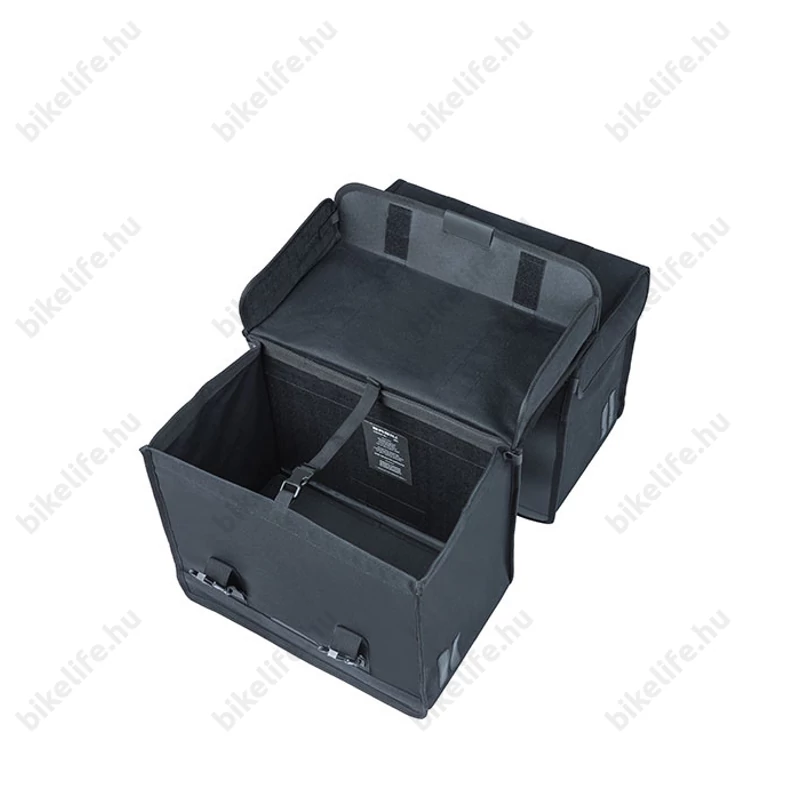 Basil Kavan Eco Classic táska csomagtartóra 2 részes 58L, fekete