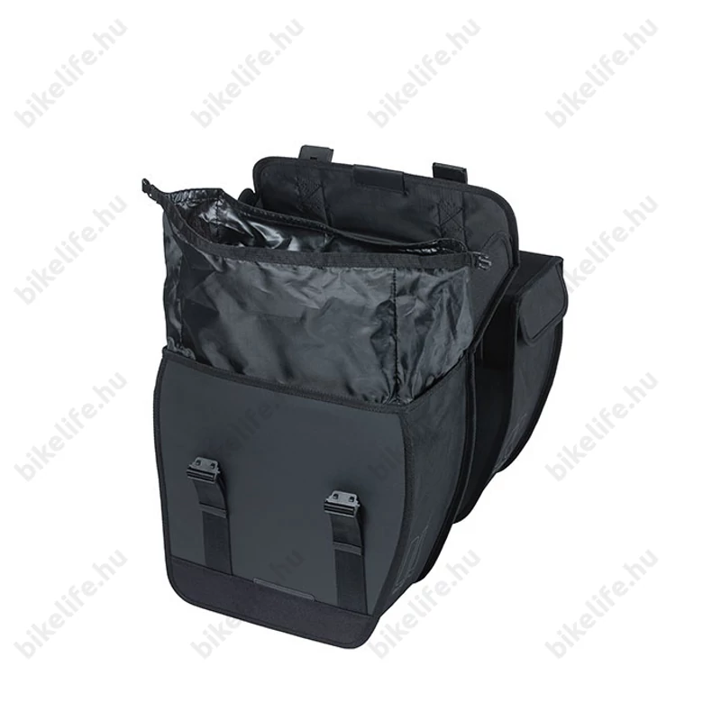 Basil Tour Waterproof XL táska csomagtartóra részes 35l, IPX3 vízállóság, fekete