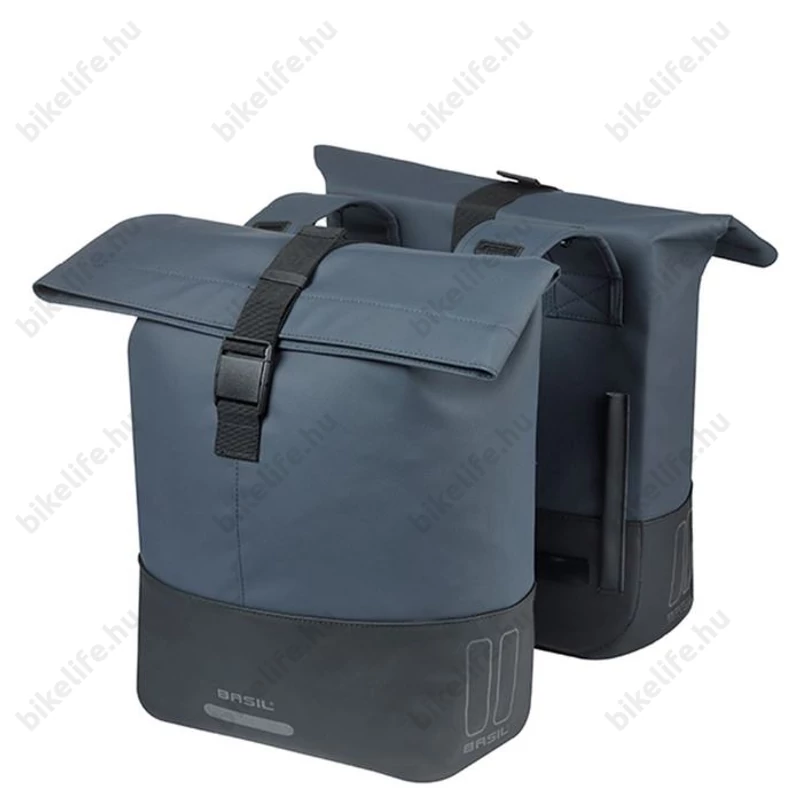 Basil Cove Double Pannier csomagtartóra szerelhető táska 2 részes 32 l, navy kék/fekete