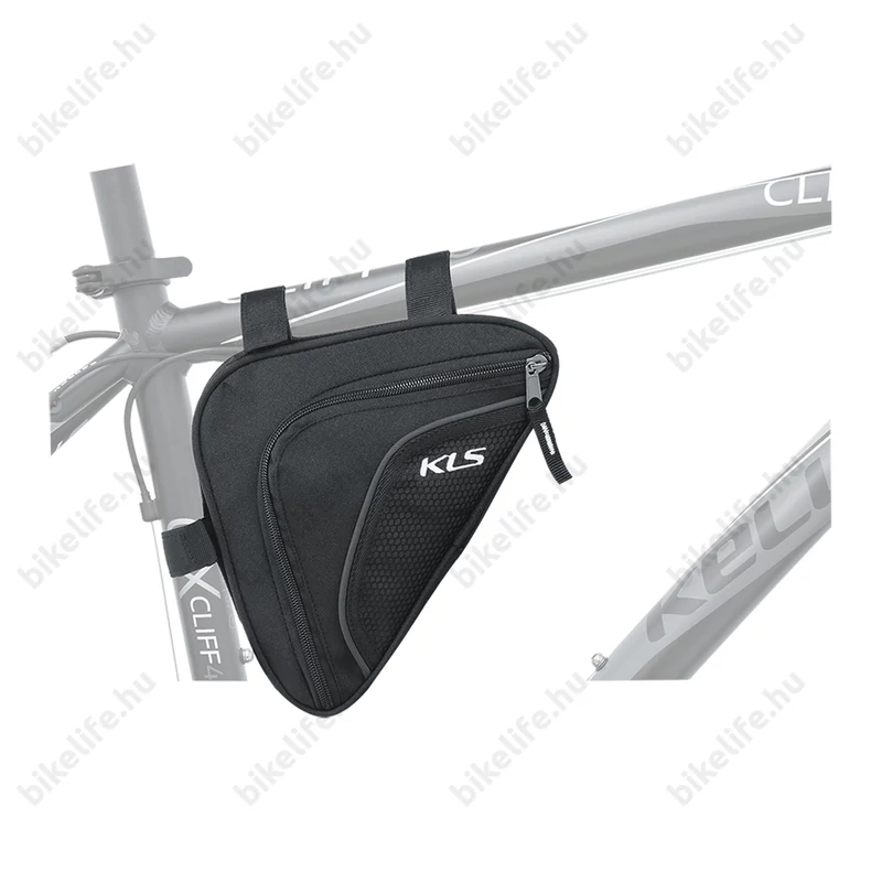 Kellys Wedge váztáska, cseppálló, belső zseb, 0,9L, fekete