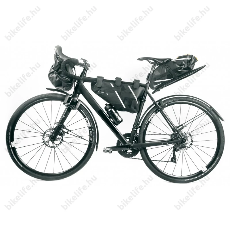 SKS Explorer Exp. váztáska felsőcsőre, fekete-szürke, vízálló 4 L