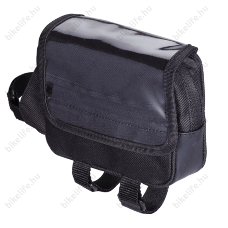 BBB TopPack BSB-16 táska, tépőzáras, felső vázcsőre, fekete, 108x40x145