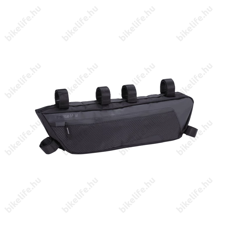 BBB Middle Mate BSB-142M vízálló táska bikepackinghez felső vázcsőre vízálló fekete 4L 44x7x14cm