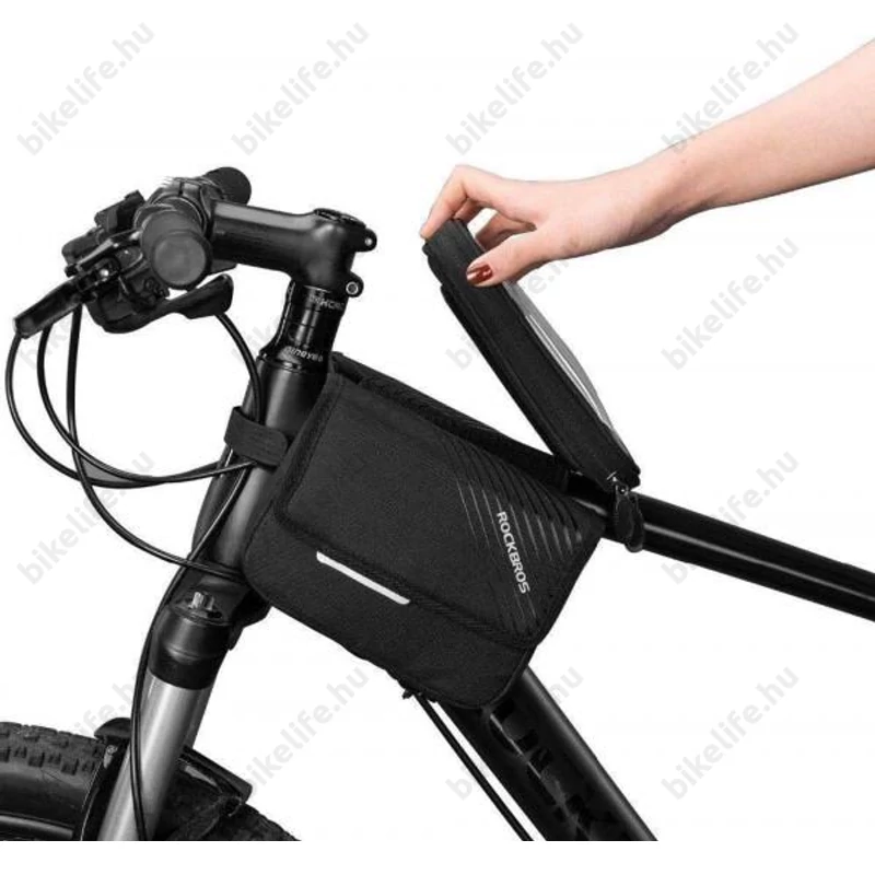 RockBros telefontáska felsőcsőre, tépőzáras, 6