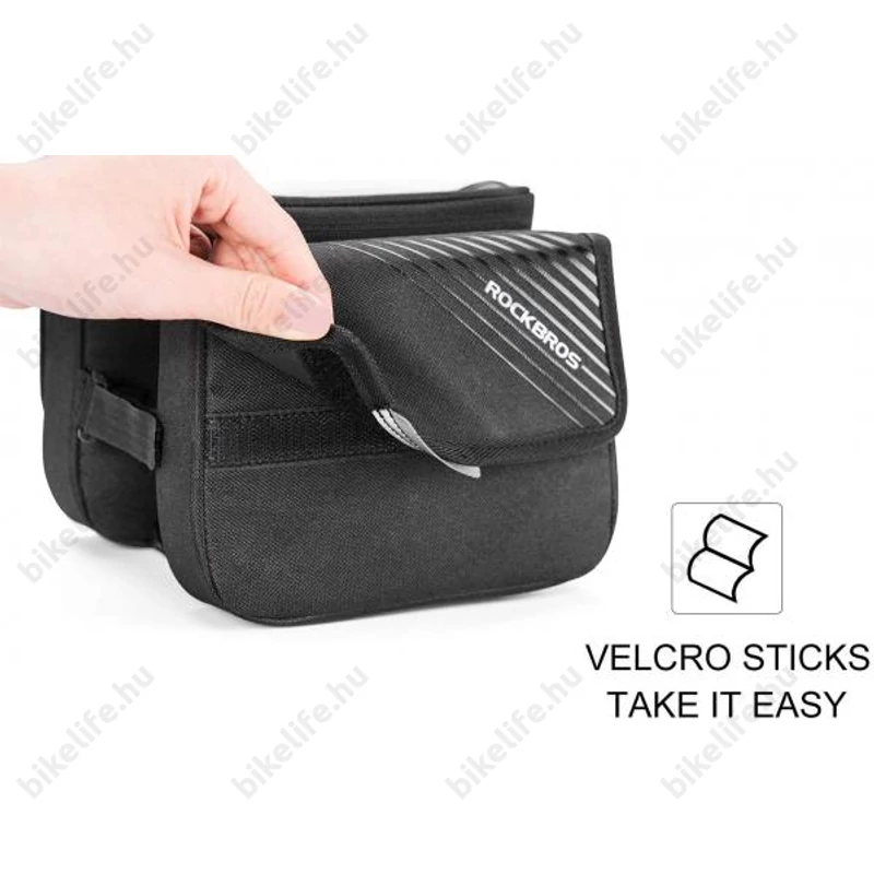 RockBros telefontáska felsőcsőre, tépőzáras, 6