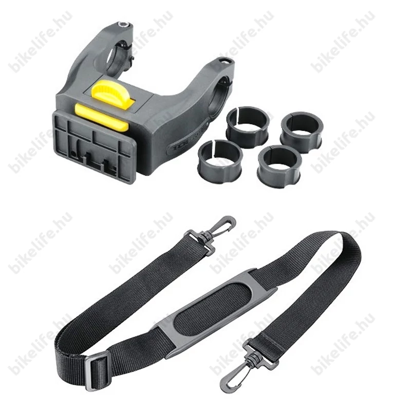 Topeak Tourguide kormánytáska 5L kapacitás, gyorsrögzítő, vízálló huzat, vállpánttal, térképtartóval