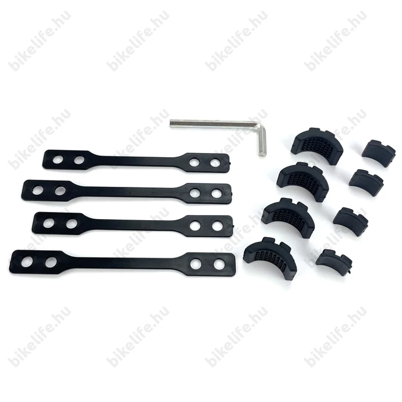 Velotech QR kormánytáska gyorsrögzítő adapteres 9l-es, fekete