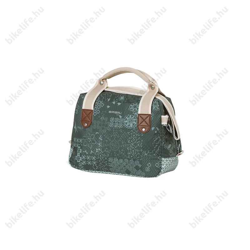 Basil Boheme City kormánytáska 8L felfogatás, válltáska, adapter nélkül, forest zöld