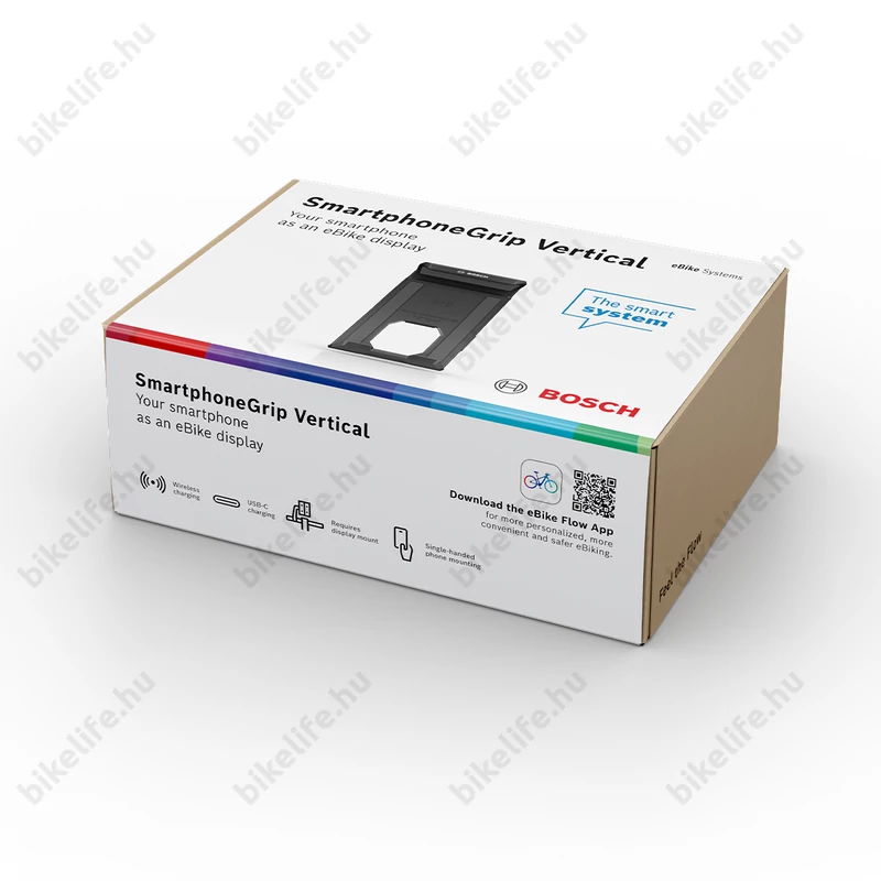 Bosch SmartphoneGrip Vertical telefontartó maximum 80 mm széles és 170 mm hosszú készülékekhez