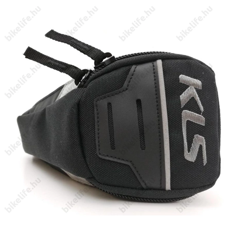 KELLYS CHALLENGER nyeregtáska, tépőzáras, fekete, S