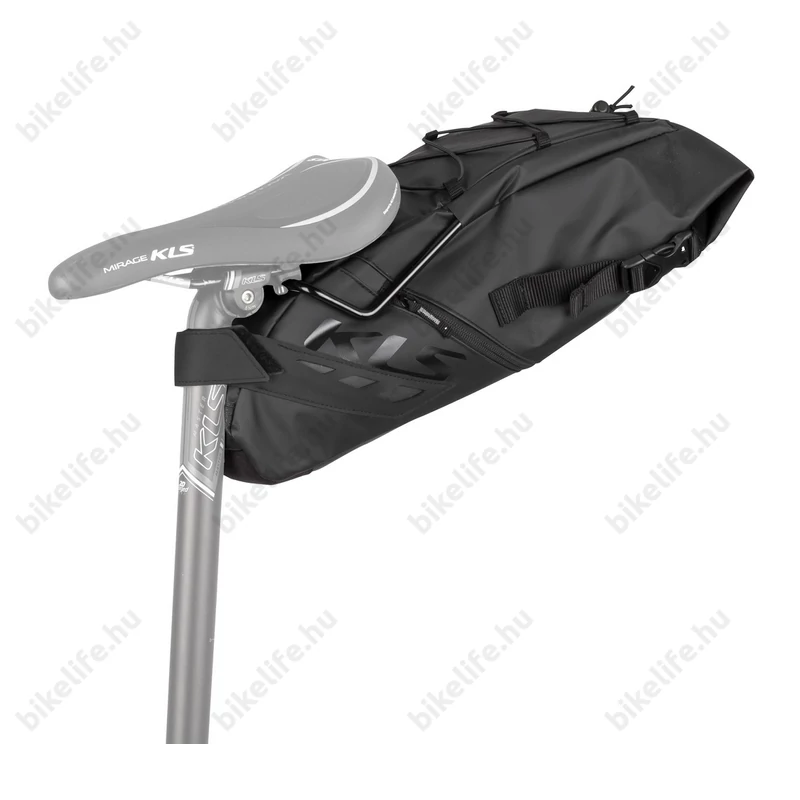 Kellys Tanaya 020 nyerecsőre szerelhető MTB/Gravel táska, 7L fekete