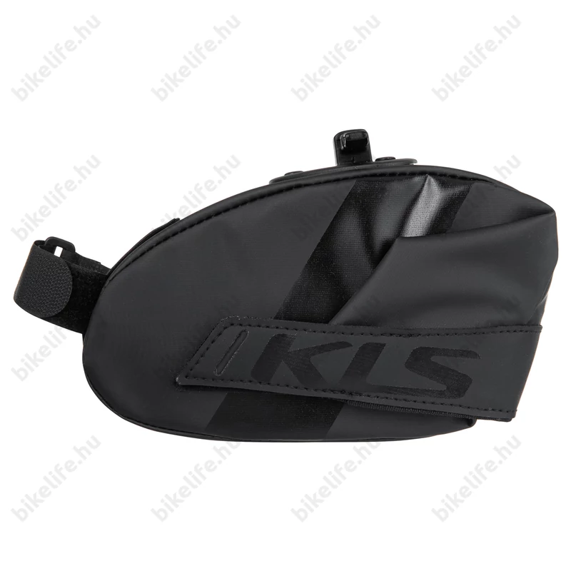 Kellys KLS String T-System M táska nyeregcsőre gyorsrögzítős, vízálló, fekete, 1L