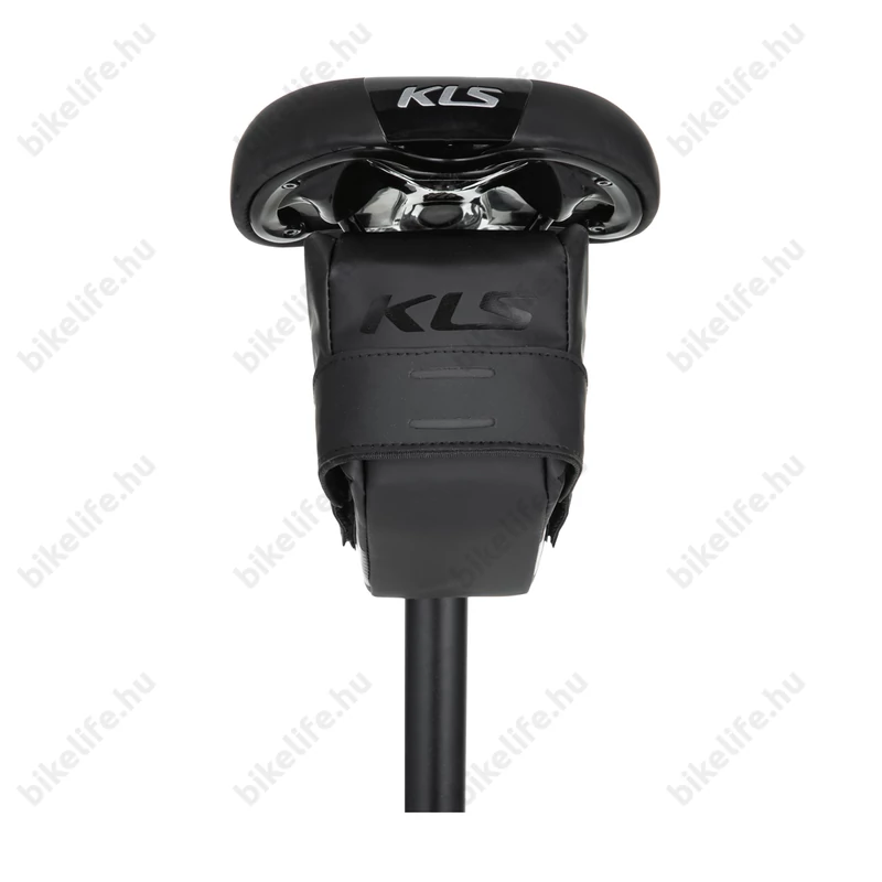 Kellys KLS String T-System S táska nyeregcsőre gyorsrögzítős, vízálló, fekete, 0,8L