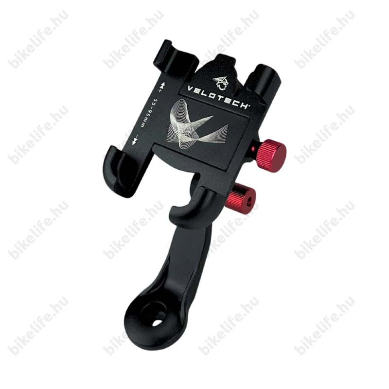 Velotech  mobiltelefontartó kormányszárra AHead-zárókupak helyére rögzíthető 360° forgatható