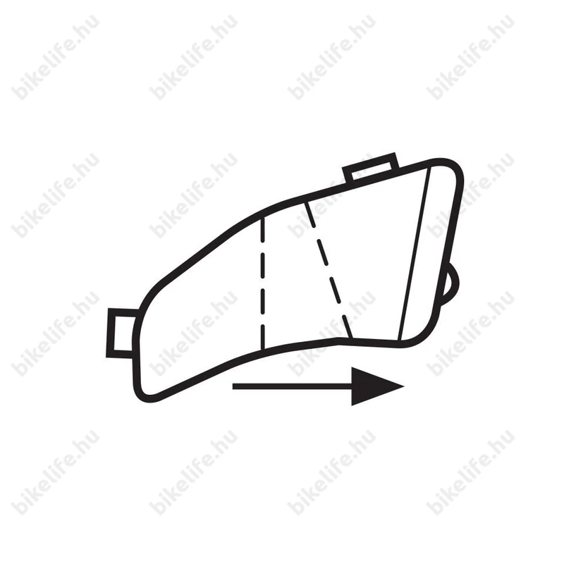 Topeak Aero Wedge Pack L nyeregtáska 1,97L QuickClick