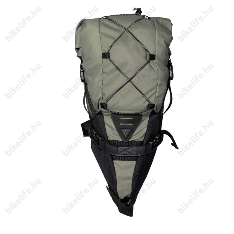 Topeak Backloader nyeregtáska tépőzáras, szürke 10L