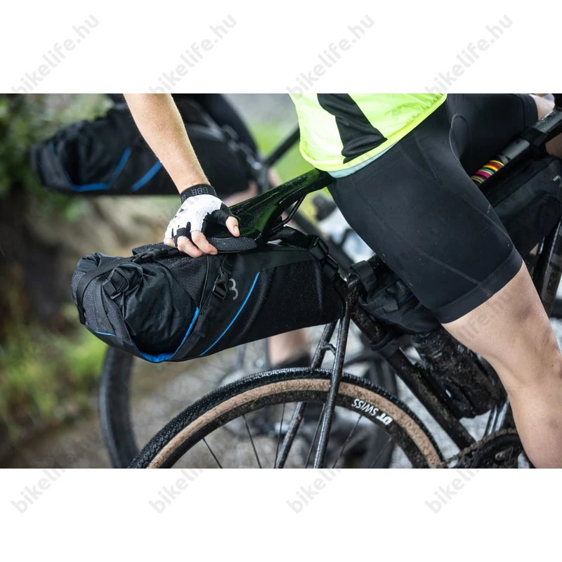 BBB Seat Sidekick BSB-143 vízálló bikepacking táska nyeregcsőre 10L kapacitású